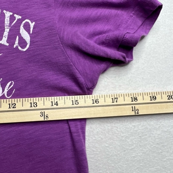 Florida Keys Womens Bamboo Purple Key West Short Sleeve T-Shirt Size M - Picture 4 of 7